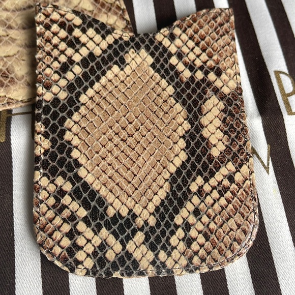 BENDEL BUNDLE Vintage Bendel ‘phone case’ business card holder wallet 2 snake - Picture 3 of 4